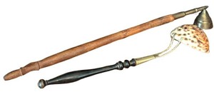 K - Two Vintage Candle Snuffers