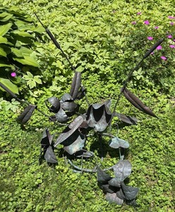 FY - Metal Floral Yard Sculpture