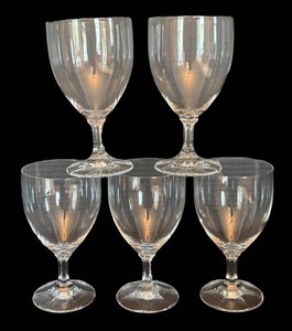 K - Elegant Stemware (Lot of 5)