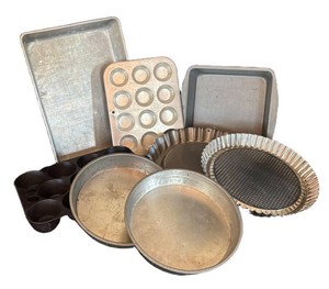 LR - Cake Pans, Muffin Tins, Tart Pans and More