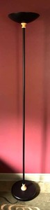 BR3 - Floor Lamp - Bold Black Torchiere