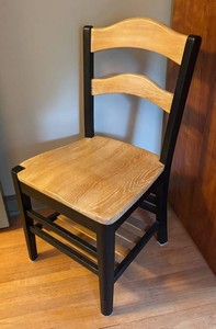 BR3 - Wooden Ladder Back Chair
