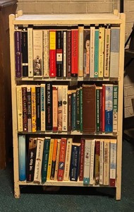 LLR - Vintage Bookshelf With Books