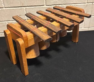 LLR - Primitive Xylophone Style Wooden Percussion Instrument