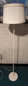 LLR - Vintage White Floor Lamp
