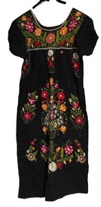 LLR - Vintage Floral Embroidered Dress