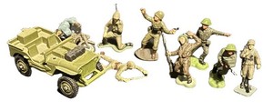 K - Vintage Military Toy Vehicles & Figurines by Dinky Toys, Britains Ltd and More