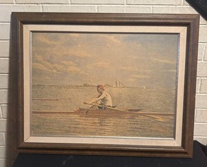 LLR - Vintage Framed Rowing Print