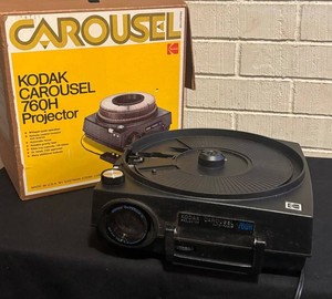 LLR - Vintage Slide Projector Kodak Carousel Model 760H