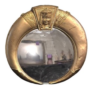 LLR - Vintage Egyptian Mirror by Art Metal Works