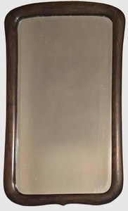 BR2 - Wood Framed Mirror 16.5 X 26.5 in