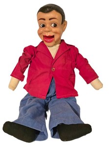 LL - Vintage Jerry Mahoney Doll Juro Novelty Company Pull String 1967