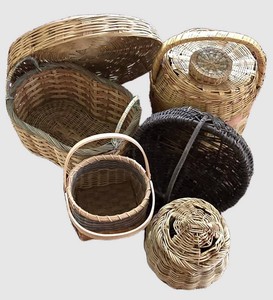 DR - Decorative Wicker Basket Assortment
