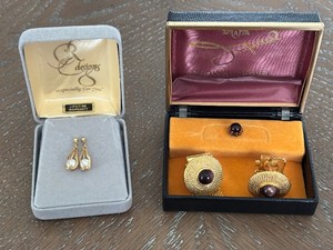 Cufflinks and Earrings