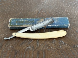 Blue Steel Straight Razor