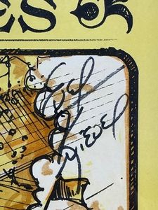1972 Evel Knievel Signed Event Poster