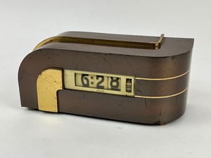 1930s Art Deco Lawson Electric Clock - WORKS