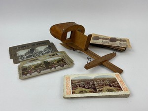 Stereoscope Viewer and Cards