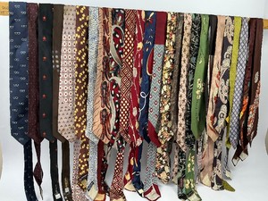25 Vintage Mens Necktie Lot #1