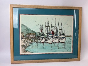 Morro Bay - Artist Nina Litvinoff Signed Print 220300