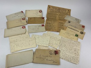 Antique Handwritten Letters and Ephemera