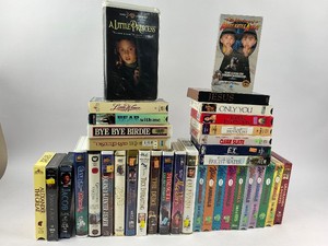 Lot of VHS Movies, TV Series, and Specials
