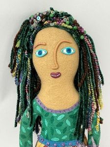 Fiber Art Doll - OOAK (one of a kind) Made by Artthatplays