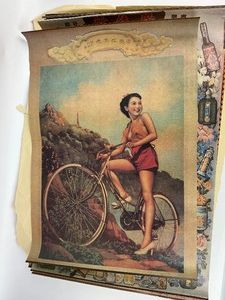 4 Vintage Chinese Advertisement Posters
