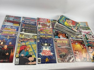 Vintage Star Trek Comic Book Lot - Original Series, Next Generation, and Deep Space Nine