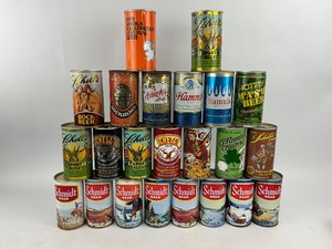 Vintage Beer Cans - Hamms, Schmidt, Schells
