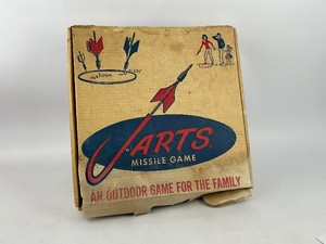 Lawn Jarts Box with Parts