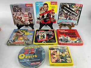 Vintage Standard & Super 8mm Reel to Reel Movies