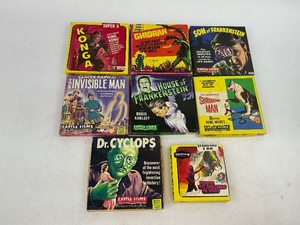 Vintage Standard & Super 8mm Horror Sci-fi Reel to Reel Movies