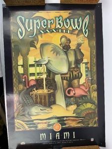 NFL Super Bowl 33 Official Poster