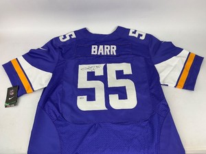 Barr Signed Vikings Jersey