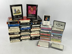 8 Track and Cassette Tape Collection