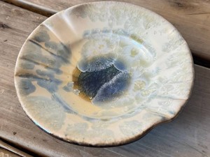 K - Ceramic Plate - Ken Follette Signed