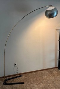 LR - Arched Floor Lamp Brass Arc Lamp