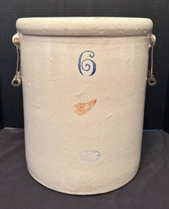 DR - Vintage Red Wing 6 Gallon Stoneware Crock