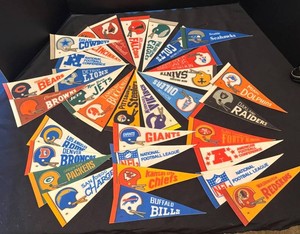 DR - Vintage Football Pennant Collection NFL Teams