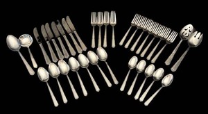 K - Vintage Rogers Stainless Steel Flatware