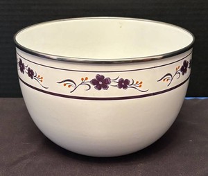 DR - Kobe Kitchen Floral Enamel Mixing Bowl