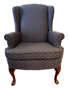 FR - Vintage Wingback Chair - Null Manufacturing Corp