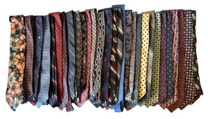 FR - Mens Ties Franco Fossie Bert Piltzer Foresome Mixed Lot