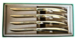 FR - Stainless Steak Knives Towle Silversmiths Set (Lot of 8)