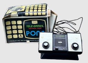 FR - Vintage Pong Game Sears Tele-Games by Atari Model 637.99716