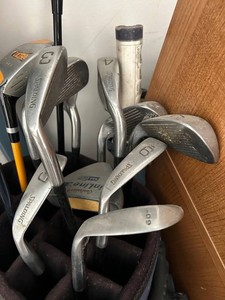 G - Golf Club Set - Wilson, Spalding, Ram, Top Flite & Miller Golf Bags