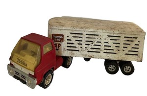FR - Vintage Tonka Toy Truck Livestock Van