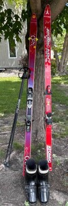 G - Ski Set Atomic ARC Team Bionic Skis Salomon Boots & Poles