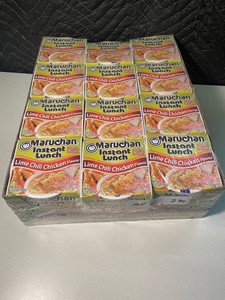 HI 2 - Maruchan Instant Lunch Lime Chili Chicken Flavor Ramen Noodle Soup (Lot of 12)